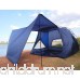 Bravindew Double Layer Ultralarge 6-8 Person Family Waterproof Tent Gazebo Awnings Tent Tourist Tent Sun Shelter Beach - B07FZ515QP