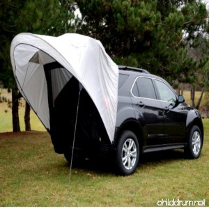 Half Dome 2 Person Tent Car Cove Deluxe Outdoor Large Light Mesh Dome Tent White and Black Dome Tent & E-Book - B07F9VSZ5M