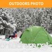 Prom-near 2 Person Camping Tent 4 Seasons Waterproof Tents Outdoor Sports Tent 20D Silicone Fabric Ultralight Double Layers Aluminum Rod Climbing Tent With Mat - B07CXNMTR6