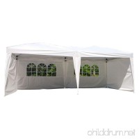 Z ZTDM 10'x 20' Easy POP up Wedding Event Party Tent Folding Gazebos Beach Canopy Screen Sun Shelters Houses with Carrying Bag w/4 sidewalls 2 windows - B075QC588T