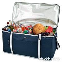 Picnic at Ascot Ultimate Day Cooler- Combines Best Qualities of Hard & Soft Collapsible Coolers - Navy - B00IKIYVRW