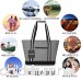 VIGBAGNIA Cooler Bag Insulated 30-Can Soft Sport Tote Bag Fodable Snapbasket (Gray) - B07CN8QJTM