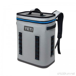 YETI Hopper BackFlip 24 Soft Sided Cooler/Backpack Fog Gray - B07BR6VK8J