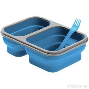 Alpine Mountain Gear Collapsible Silicone Food Container - B0776BDM2Z