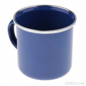MagiDeal Enamel Mug Cup Enamelware Tea Coffee Mug Vintage Style Great Gift - B07CLDNYLV