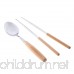 MagiDeal Stainless Steel Chopsticks Soup Spoon Set Camping Cutlery Set with Carry Bag - B07CK917K3