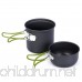 FidgetFidget Bowl Pan Outdoor Cookware Camping Picnic Cooking Nonstick Pots Set - B07F7YXKXX