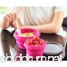 Multicolored-life Collapsible bowl with lid for camping hiking travel office homes Silicone bowl with lid BPA FREE Food-Grade Space-Saving for backpacking handbag suitcases safe and sanitary - B07FR8Z7SX