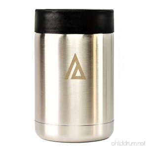 Aspen Stainless Steel Cooler Coozie Koozie Holder for 12 oz Glass Bottle or Beer Can Insulator Beverage Outdoor Camping Double wall Vacuum Insulated Mug IMPERFECT BOX - B07BH7HGZR