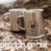Burlybear knows Java. Double Wall Stainless Steel Coffee Mug Set. Each Insulated 15 oz Mug Delivers Spill Resistant Lids. Unbreakable Portable and Ready for Any Adventure. - B078HV67HJ