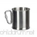 M-Tac Stainless Steel Cup Travel Coffee Mug with Carabiner Handle 8 Oz - B077P5RBF2