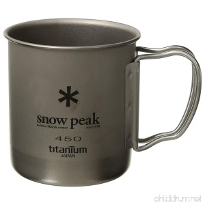 Snow Peak Men's Single Wall 450 Mug - B07CMFCW5G