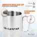 Stainless Steel Camping Mug - Sturdy Stainless Steel Carabiner Cup - Reusable Eco-Friendly Cup for Travel - Portable - Lightweight - B0768MCXBD
