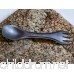 100% TITANIUM SPORK–Perfect Hiking Cooking and Everyday Carry Gear–ULTRALIGHT–Strong side rails to resist bending/flexing - B01M2BHMMT