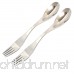 Camping Sporks - Spoon Fork Dinnerware Camp Cooking Utensil - Spork Utensils With Carry Pouch - B01M7TL0X6