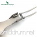GADIEMKENSD 100% Titanium Lightweight Outdoor Dinnerware Eco-friendly Healthy Cutlery and Kitchenware - B01825NJW0