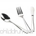 HOMMP 6 Pieces Stainless Steel Traveling/Camping Flatware Set - B07D6LM1V3