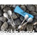 Tapirus Stainless Steel Camp Sporks by Set of 4 - Save Space When Camping Hiking or Backpacking - Heavy Duty Fire Proof Metal Tool - Long Handled Reusable and Extra Light For Travel - With Case - B01GP7W2ES