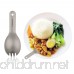 Walmeck Short Handle Titanium Spoon Ultralight Children Baby Spoon Outdoor Camping Picnic Flatware - B079Q6LNNJ