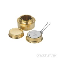 Esbit Brass Alcohol Burner Camping Stove with Variable Temperature Control - B004RHPSMM