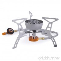 OUTAD Windproof Foldable Camping Stove for Outdoor Backpacking/Hiking - B017SDOHQE