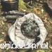 überleben Kessel Bushcraft Pot | 304 Stainless Steel Kettle | Wood Handle | Paracord Wrapped | Canvas Bag - B076CSVDYS