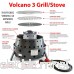 Volcano Grills 3-Fuel Portable Camping Stove/ Fire Pit - B000FDKXN6