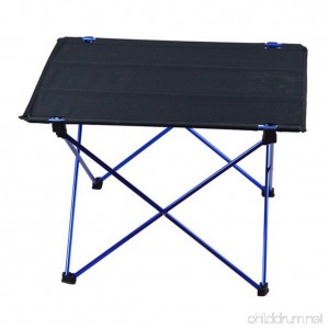 1pc Outdoor Folding Table Ultra-light Aluminum Alloy Structure Camping Table - B0745JD6NV