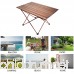 Anmas Home Aluminum Camping Table with Carry Bag Outdoor Picnic Foldable Portable Compact - B07D8ST7Z9