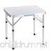 Fanala 2FT Aluminum Folding Lightweight Portable Table Outdoor Camping Picnic Desk with Carry Handle(US Stock) - B073WWFR1P