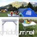 Isabelvictoria Portable Lightweight Height Adjustable Folding Table Indoor Outdoor Picnic Party Dining Camping Table With Handle - B07F6BHHYB