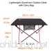 Magarrow Lightweight 600D Oxford Portable Camping Table Portable Folding Desk (Black) - B071FNT2GW