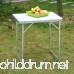 Outdoor Portable Aluminum Camping Picnic Folding Dining Table 23.5 L X 17.5 W - B00T8B0BII
