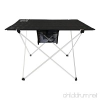 Portable Folding Camping Table Ultralight - Datechip Collapsible Travel Table with Table Cover Aluminum Legs Lightweight Foldable for Outdoor/Indoor Tent Hiking Picnic Beach Fishing（Black） - B01N1U8FS9