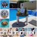 T-Bar Portable Bar Set – Floating Bar Perfect for Beach BBQ and Pool Party – Folding Serving Tray with Legs and Carrying Case - B07BGDP4GF