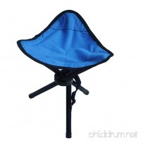 Aiyuda Portable Tripod Chair Folding Camp Stool For Fishing Hiking Picnic Outdoor - B07CQ58X3M
