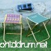 Bluerouth Outdoor Folding Chair Aluminum Fishing Chair Portable Travel Beach Chair 3 Colors to Choose from - B07FQF3F3Y