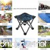 BlueStraw Portable Folding Stool Slacker Chair Mini Ultralight Outdoor Folding Chair for Camping Fishing Travel Hiking Garden Quickly-Fold Oxford Stool with Carry Bag - B079NS3W5G