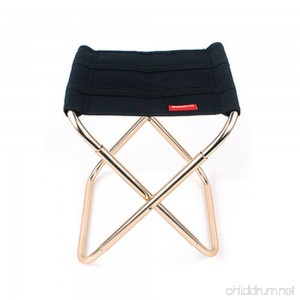 Camping Chair Foldable Outdoor Stool Portable for Fishing BBQ Picnic Hiking Travel Beach Rest Seat Ultralight Compact - B07D8STXTB