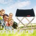 Camping Stool Lightweight  Ultra-Light Aluminum Alloy Portable Folding Chair Outdoor Beach Hiking Fishing Travel Backpacking Garden BBQ Seat - B07CZK9K9K