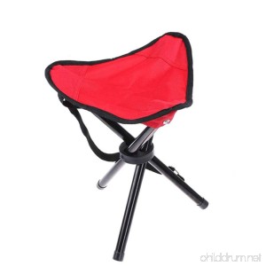 Dannyrober Tripod Stool Hiking Folding Chair with Shoulder Strap - B074164ZP9