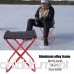 Dewin Folding Stool - Portable Folding Stool Aluminum Alloy Fishing Chair Outdoor Camping Seat - B07FPJ57KM