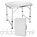 Kindsells Portable Adjustable Folding Table Outdoor Picnic Camping Table - B07FT4VKXZ