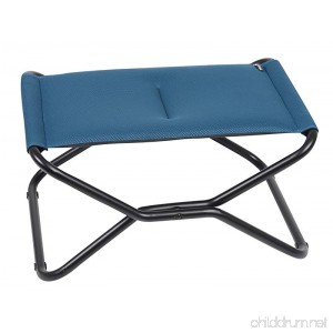 Lafuma Next Air Comfort - Folding Footrest- Coral Blue Air Comfort Fabric - Indoor or Outdoor Footstool or Footrest - B00RZN4O8O