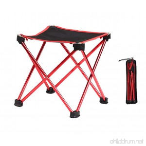 Mini Portable Chair Outdoor Camping Stool Folding Chair for Fishing Hiking Camping and Travel - B073RZTXSQ