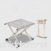 Nadalan Mini Portable Outdoor Folding Chair Metal Folded Stool for Camping/Fishing/Garden/Beach/Traveling - B075SXV667
