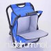 NEAER Fishing Backpack Chair Foldable Backpack Stool with Cooler Bag Portable Camping Stool for Fishing Beach Camping House and Outing - B07F68WZ2Z