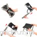 NEAER Portable Folding Fishing Stool Chair Outdoor Camping Slacker Chair for Hiking Fishing Park BBQ Traveling Gardening - B07F68JQ5Q