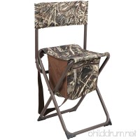 PORTAL Multifunctional Foldable Outdoor Chair Portable Fishing Stool with Storage Pocket  Camouflage - B0746HRKN8