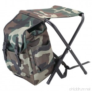 Seatechlogy Foldable fishing backpack chair fishing backpack free chair folding chairs backpack Fishing Backpack Stool coat Oxford cloth thermal bag for fishing Beach Camping home and travel - B07FF5MWK8